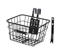 Gralara Panier de Vélo pour Enfant Panier Avant de Rangement Porte-Bagages de Bicyclette Support de Transport Installation Simple sur Le Guidon Adapté pour Le, sans Couvercle