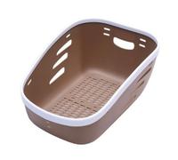 Gralara Panier Vélo Fond Perforé Étanche Panier Vélo Poignée Intégrée Polyvalent Corbeille pr Cyclistes