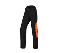 Gralara Pantalon de Tronçonneuse Résistant à, As4, Alpha, 10x_l, 10x_l, 10x_l, Numeric_30, Regular, Regular, Array, Noir Et Orange