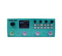 Gralara Pédale Multi-Effets IR Pédalier avec Écran Couleur Direct Processeur Multi-Effets pour Guitaristes, Musiciens, Scène, Studio, Répétition, Vert Paon