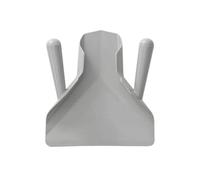 Gralara Pelle à Frites Polyvalente Pelle à Frites avec Poignée Réutilisable Spatule pour Buffet, Pelle Alimentaire En Plastique À Double Manche, Emballage En Boîte