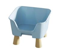 Gralara Pet Hammock Lips de Lit surélevé Repos de Repos Résistant Aux Lounge Cat surélevé pour Chaton Indoor et en Plein Air, S Blue