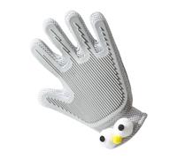 Gralara Pet toiletage Gant Gant pour Animaux de Compagnie Tool à Chair de baignade pour Chiens Cinq Doigts pour Chiens, de Grands Yeux Mignons