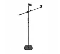 Gralara Pied Audio Capture vice sur Pied Stable Bras Perche Télescopique Gestion s Câbles Intégrée Équipement Audio pour, Support De Microphone Universel Pour Téléphone/Tablette