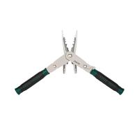 Gralara Pince à Dénuder Les Fils, Pince D'électricien pour Dénuder, Couper, Retourner, Double Usage, Multifonction, Portable, Poignée Antidérap