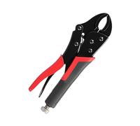 Gralara Pince Étau Multifonction Acier Carbone Conception Anti-glisse Double Matière Grande Ouverture pour Objets Variés Possibilité de Coupe et de Fi, 10 Pouces Round