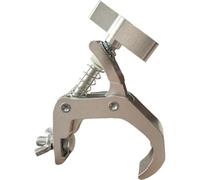 Gralara Pince Fixation En Aluminium Ressort Réglable Collier Serrage Poignée En T Robuste Accessoire D'éclairage pr Théâtre, Studio, Argent, Oxydé+Spray