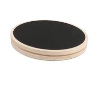 Gralara Planche de pour La Taille Disque Rotatif Bois Plateforme de Fitness Abdominale Surface Antidérapante Idéal pour Équilibre Convient à L'Exercic, Unilatéral