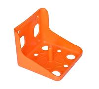 Gralara Porte-Bloc de Sel, Boîtes de Briques à Lécher pour Bétail, Équipement d'Élevage Robust en PP, Plateau de Bloc de Chèvre, Usage Intensif en Étable ou Prairie, Petit