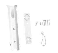 Gralara Porte-Canne à Pêche Bracket Support Stabilité Tube Cylindrique PP Installation Facile sur Bateau Kayak Garage Adapté à Pêche en Groupe Rangement Intér, Blanc