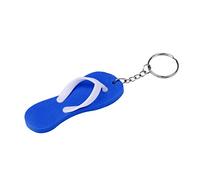 Gralara Porte-clés Flottant en Forme de Tongs Ou de pour Bateaux Nautiques, Bleu, 8x3.2cm