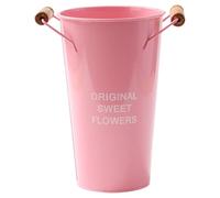 Gralara Pot de Fleurs/bac à Glace avec Poignée, Multifonctionnel, Portable et Robuste, Idéal pour Les Patios, Les Vérandas et La Cuisine, Rose