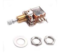 Gralara Potentiomètre de Balance Des Micros /500K, Sélecteur de Guitare, Argent B500K