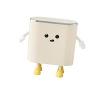 Gralara Poubelle Créative et Mignonne de 12 L pour Compost, Idéale sous Un Bureau, dans Une Chambre Ou Une Cuisine.