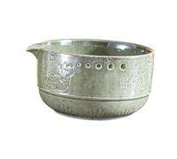 Gralara Râpe à Ail à Large Ouverture, Bol, Plaque En Céramique Robuste, Ustensile de Cuisine Polyvalent, Accessoires de Cuisine, Matcha