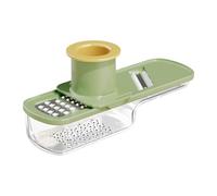 Gralara Râpe à Gingembre et à Ail 3 En 1, Ustensile de Cuisine Portable et Facile à Prendre En Main pour Wasabi, Légumes, Fruits, Salle à Manger, Vert