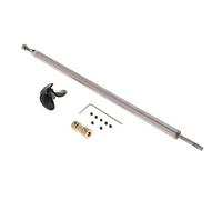 Gralara RC Bateau Pièces Arbre Système Hélice Accessoire pour Navire Radiocommandé en Acier Inoxydable Supportant et Force Adapté à Loisirs, G