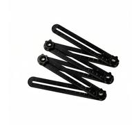 Gralara Règle Pliante de Mesure Règle Articulée Règle d'Angle Gabarit de Traçage en Bakélite à Charnières Rondes pour Positionnement Précis Guidage de Lignes, Règle Pliante À Six Sections