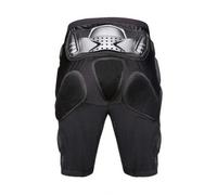 Gralara Riding Pants Shorts de Protection Pantalon sous-Short avec Mousse EVA et Panneaux Genoux Respirant Ajusté pour Conduite Entraînement Randonnée Tout-Terrain , Noir , XL