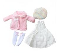 Gralara Robe de Poupée Bjd Costume Poupée 30cm Vêtement Textile Accessoire Unique Imagination Adapté pour Collection Habillage Ludique Enfants , No.12