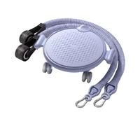 Gralara Roue Abdominale Rouleau Abdominaux Roue D'Abdos Disque de Glisse Bandes de Résistance Tapis de Génuflexion Kit Conçu pour Sculpter La Taille et Les AB, Bleu