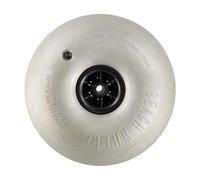 Gralara Roue de Secours à Pneu Ballon pour Chariot de Plage, En PVC Haute Capacité de, pour Sable, Gravier, Herbe, Usage Professionnel et Pêche, Diamètre Du Trou :