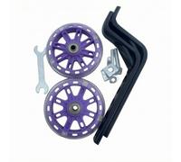 Gralara Roues Stabilisatrices Vélo Sécurisées, Violet Lumineux avec Support Renforcé 3.0 Et Outil, Size to 4