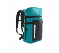Gralara Sac à Dos Compartiment Sec Humide Grande Capacité Sac à Dos Étanche Léger pour Snorkeling, Bleu, Bleu Paon, 20L