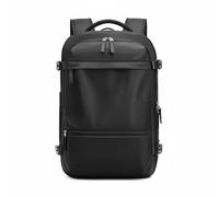 Gralara Sac à Dos de Exploration Polyvalent Sac à Dos Grand Volume Léger Bagagerie pour Étudiants, Établissement D'enseignement Supérieur, Noir, Noir, 18 Pouces