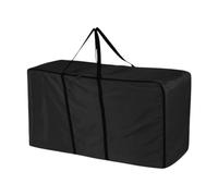 Gralara Sac de Rangement pour Balles de Foin avec Fermeture éclair, Imperméable, épais, Capacité, pour L'élevage, Sac de Transport Polyvalent, Sac, Noir