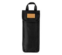 Gralara Sac de Rangement pour Piquets de Tente, Pochette de Rangement pour Clous de Sol, étui de Rangement, Accessoires de Tente, Sac pour Piquets de Plage et, noir 32cmx12.5cm