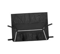 Gralara Sac Rangement Pliable en Filet avec Poche latérale pour Chariot, idéal pour la pêche, Le Camping et Les Courses.