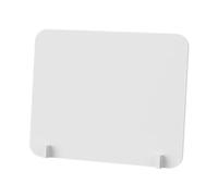 Gralara Séparateur de Bureau Amovible en PVC, Panneau de Partition avec Pinces, Écran Anti-Distraction, Solution Pratique et Robuste pour Espaces Ouverts et Salles d'Examen, 40cmx50cm
