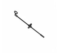 Gralara Stand Perche Micro Barre Bras Tige Extension Modulable Portée Compacte et Large Alliage Résistant pour Enregistrement Convient aux Scènes Diffusion, 60cm