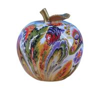 Gralara Statue de pomme, centre de table, ornement de bureau, figurine décorative pour cheminée, Style D