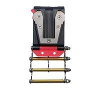 Gralara Support Ceinture Porte-mètre Ruban Clip Porte-ceinture Mesure Accessoire Multitool Résistant Base Portative Détachable Structure Métal et Pp Adapté Po, Chaîne Gauche Td