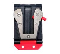 Gralara Support Ceinture Porte-mètre Ruban Clip Porte-ceinture Mesure Accessoire Multitool Résistant Base Portative Détachable Structure Métal et Pp Adapté Po, Td Droite