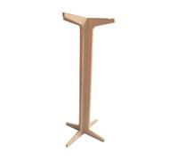 Gralara Support de Carillon En Bois pour Table, Support pour Gong à Vent, Montage Facile, Matériau Du Bois, pour Bureau, Salle de Méditation Ou étude, Style A
