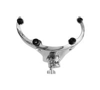 Gralara Support de de Batterie Support de Cercle de Tom Support de Montage en Métal Pièce de Fixation Solide Convient Instrument de Batterie, 12 pouces