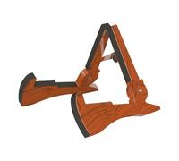 Gralara Support de Guitare Pliable, Support pour Guitare, Accessoire Polyvalent pour Instruments de Musique Acoustiques, électriques et pour L'enseignemen, Brun