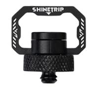 Gralara Support de Lampe Portable pivotant avec Anneau en D, Filetage Universel 1/4, accès Rapide, pour, Trekking, pêche, équipement