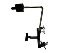 Gralara Support de Pédale de Batterie avec Attache Cloche pour Instruments de Percussion, Tige de Cymbale