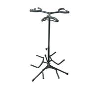 Gralara Support de Présentation pour Guitare Pipa, Support pour Instrument à Cordes En Fer à Trois Têtes, Support pour Guitare Triple, Trépied pour Basse, Pou
