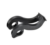 Gralara Support d'Extension Vélo Support Avant Porte-Bagages Adaptateur Panier Fixation à Pince Antiglisse Interface Rectangulaire Design Aérodynamique