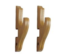 Gralara Support Mural pour épée, Porte-épée Décoratif, Facile à Installer, Support Multifonctionnel, Crochet pour épée Ou Flûte, en Bois 1 étage