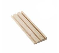 Gralara Support Tuiles en Bois Décoratif, Rainuré Incliné, avec Patins Antidérapants, 75 G