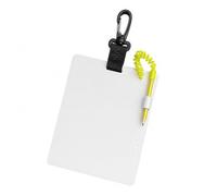 Gralara Tablte D'écriture Plongée Plate Rectangulaire Compacte Ardoise Plongée Crayon Légère pr Plongeurs, Style A
