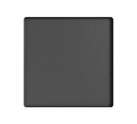 Gralara Tapis de rangement sous réfrigérateur, mini bac à égouttement avec bord surélevé, réutilisable, multi-usages, lavable, 50 cm x 50 cm x 1,5, Noir Texturé