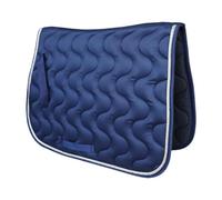 Gralara Tapis de Selle Tapis D'Équitation Accessoire Équestre Tapis de Siège pour Cheval Structure en Protège La Colonne Vertébrale Convient à L'Ent, Bleu