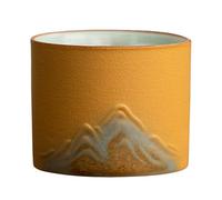 Gralara Tasse En Céramique Classique de Mode En Porcelaine, Motif Abstrait, Tasse à Saké Kung Fu, Tasse à Thé, Tasse à Café pour Le Lait, L'eau, Le Saké, Jaune